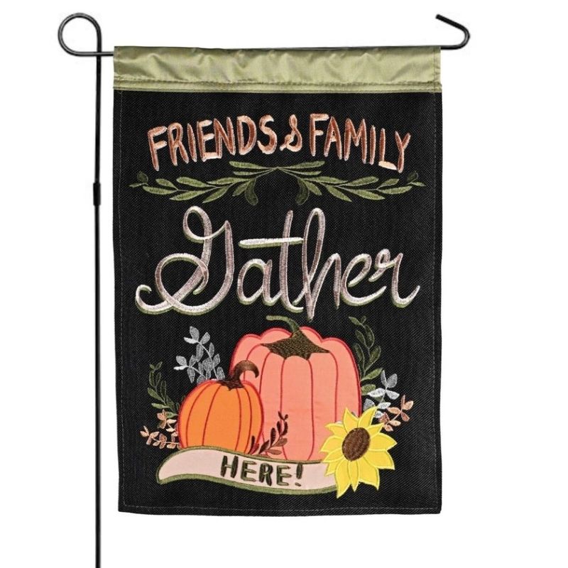 Friends & Family Gather Garden Flag